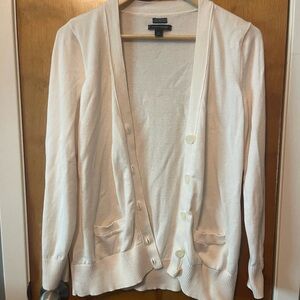 Tommy Hilfiger Cream Cardigan Sweater